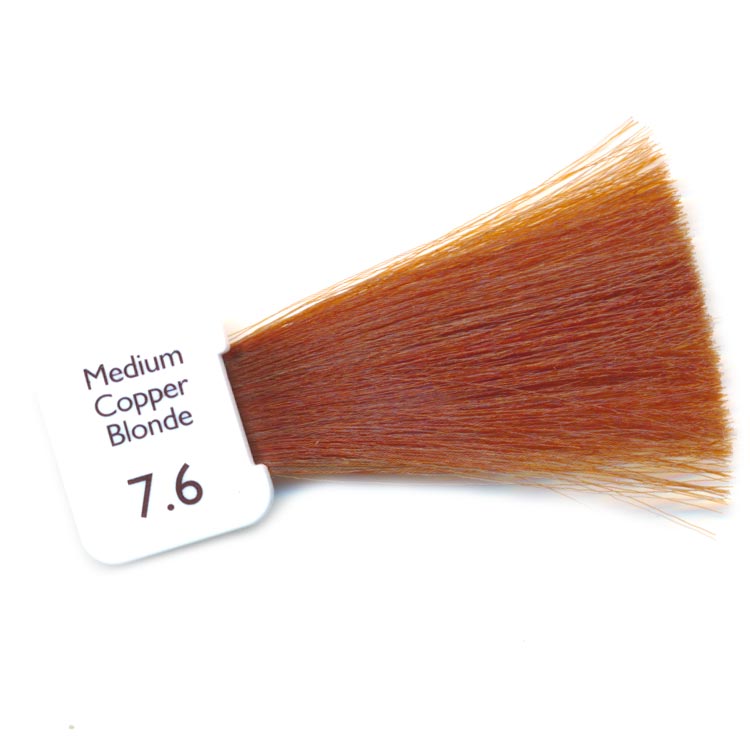 Natulique 7.6 medium copper blonde