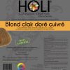 blond clair doré cuivré holi coloration végétale