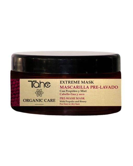 Tahe Organic Care Masque de prélavage extrème Cheveux fins et secs 300ml