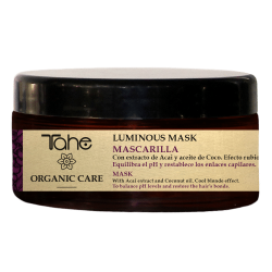 Masque après shampooing Tahé Organic Care effet blond froid Luminous