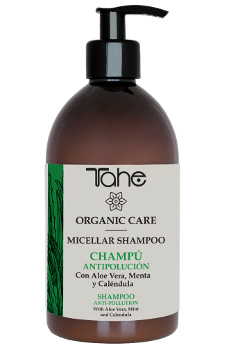 tahé organic shampooing anti-pollution